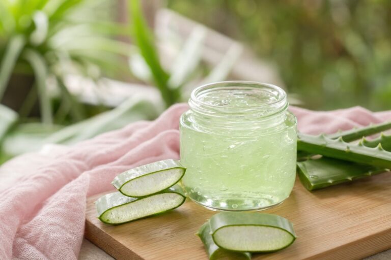gel aloe vera peau cheveux